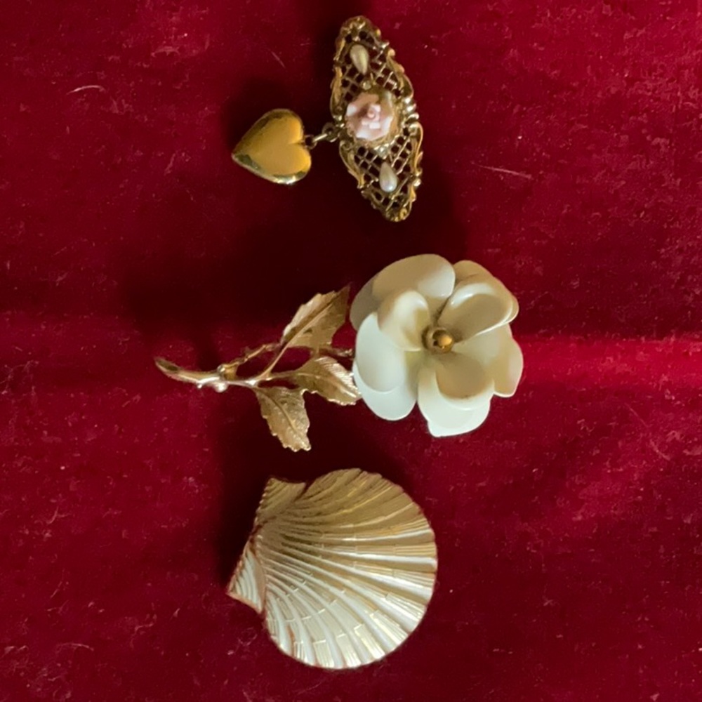 Vintage Lot of Brooches - 3 for $28
